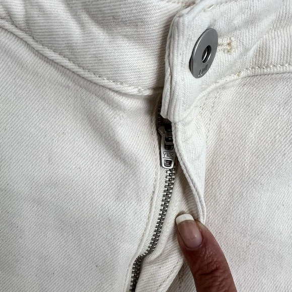 NEW J Jill Denim Jeans Women Size 18 Cream Modern Slim Boot Cut Stretch - Picture 5 of 14